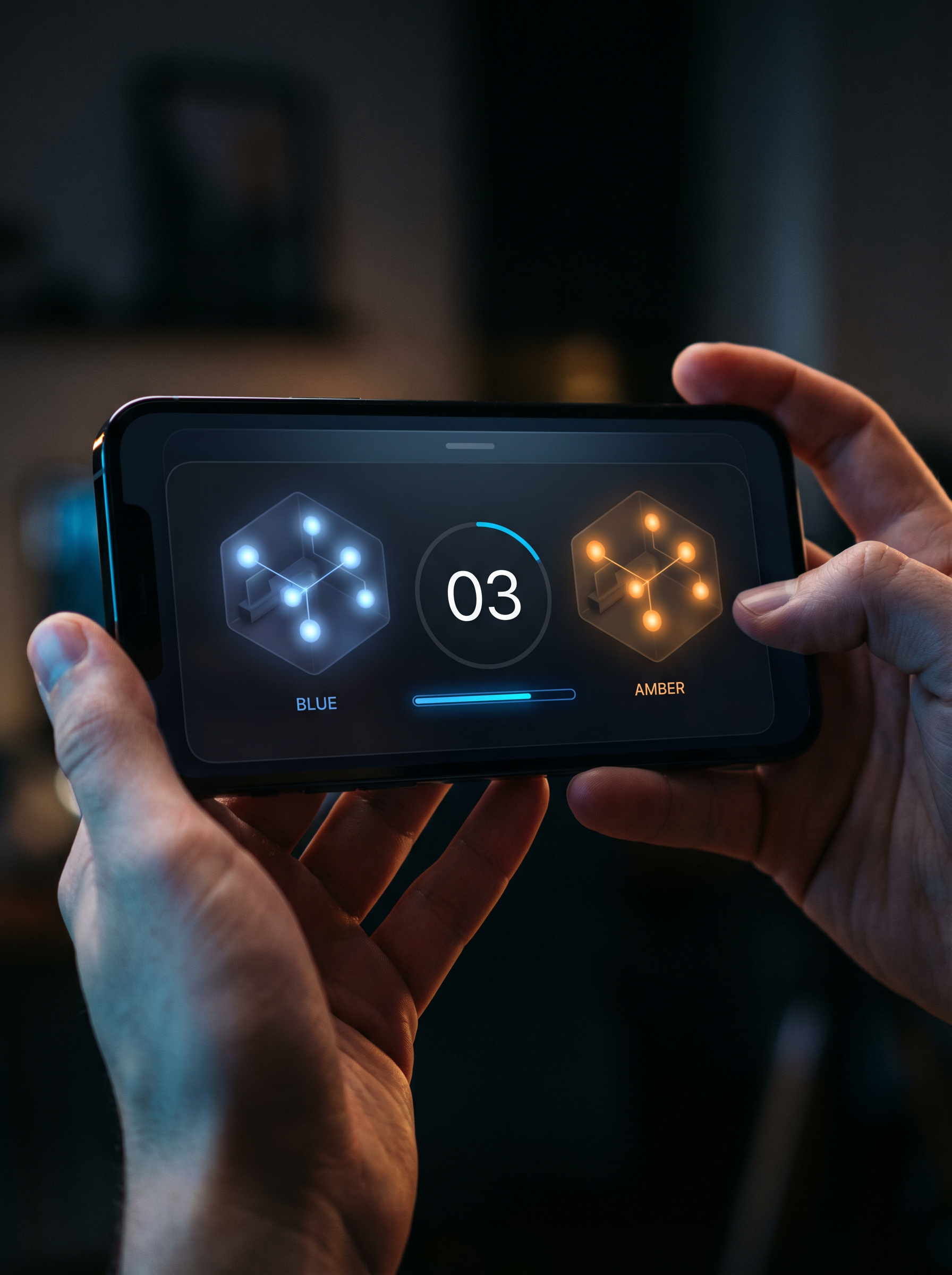 Aro Duel Mode — mobile app countdown interface
