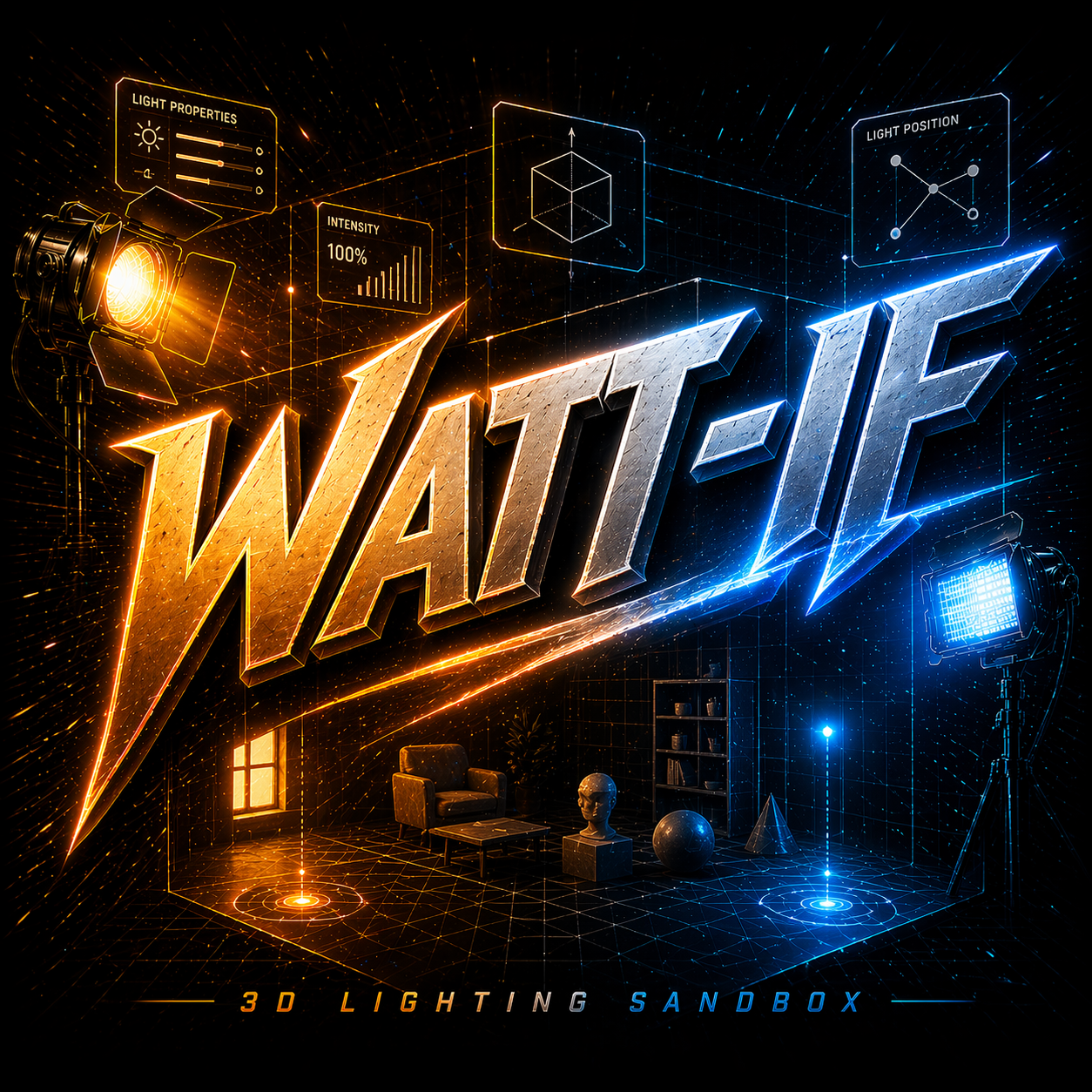 WATT-IF — 3D Lighting Sandbox